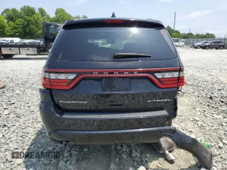 2017 Dodge Durango Citadel Anodized Platinum with VIN 1C4RDHEG5HC774691, listed as a Copart auction lot 57885025 with 176,240 mi miles and Salvage title. Bid and sale history available at DreamBid. Image 6.