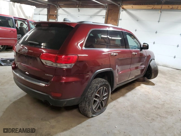 2019 Jeep Grand Cherokee Limited X with VIN 1C4RJFBGXKC777188, listed as a Copart auction lot 82862464 with 111,465 mi miles and Salvage Title. Bid and sale history available at carsss.com. Image 3.
