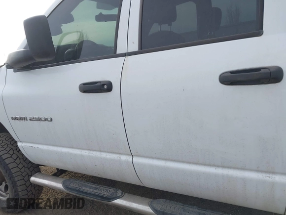 2005 Dodge 2500 SLT with VIN 3D7KS28C05G858199, listed as a IAAI auction lot 41424715 with 218,736 mi miles and . Bid and sale history available at DreamBid. Image 14.