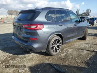 2022 BMW X5 sDrive40i with VIN 5UXCR4C01N9L48915, listed as a Copart auction lot 48074965 with 36,945 mi miles and Salvage Title. Bid and sale history available at carsss.com. Image 3.