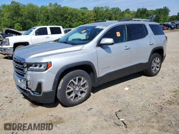 2020 GMC Acadia SLT z VIN 1GKKNULS0LZ111215, wystawiony jako Copart lot #54227235 z przebiegiem 39 406 mil mil oraz Szkoda całkowita • Salvage title. Historia ofert i sprzedaży dostępna na DreamBid. Obrazek 1.