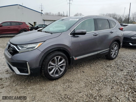 2020 Honda CR-V Touring with VIN 2HKRW2H90LH659224, listed as a Copart auction lot 51845435 with 50,126 mi miles and Salvage Title. Bid and sale history available at carsss.com. Image 1.