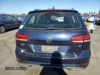 2018 Volkswagen Golf SportWagen SEL with VIN 3VWL17AU8JM756014, listed as a Copart auction lot 77156884 with 62,940 mi miles and Salvage Title. Bid and sale history available at carsss.com. Image 6.
