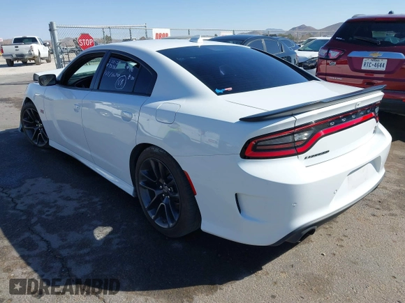 2021 Dodge Charger Scat Pack Widebody with VIN 2C3CDXGJ2MH598378, listed as a IAAI auction lot 41673126 with 41,297 mi miles. Bid and sale history available at carsss.com. Image 3.
