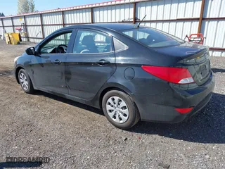 2016 Hyundai Accent SE with VIN KMHCT4AE1GU134696, listed as a IAAI auction lot 42046203 with 186,925 mi miles. Bid and sale history available at carsss.com. Image 3.