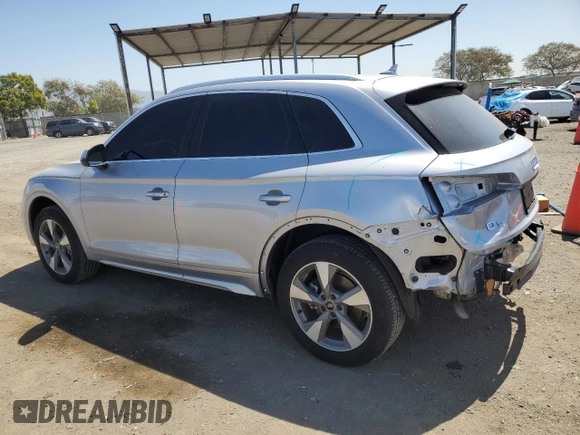 2023 Audi Q5 Prestige with VIN WA1CBAFY8P2011945, listed as a Copart auction lot 50163744 with 16,632 mi miles and Salvage Title. Bid and sale history available at carsss.com. Image 2.