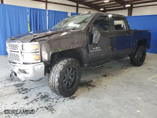 2015 Chevrolet Silverado 1500 LT with VIN 3GCUKREC7FG348269, listed as a Copart auction lot 50690945 with 0 mi miles and Clean Title. Bid and sale history available at carsss.com. Image 1.