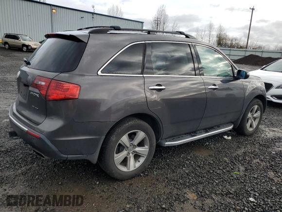 2010 Acura MDX Technology with VIN 2HNYD2H46AH513755, listed as a Copart auction lot 49477975 with 151,411 mi miles and Salvage Title. Bid and sale history available at DreamBid. Image 3.