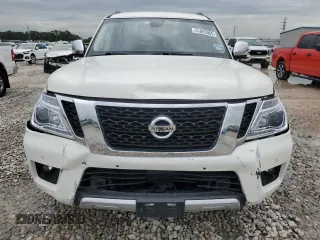 2017 Nissan Armada Platinum z VIN JN8AY2ND4H9003743, wystawiony jako Copart lot #51065965 z przebiegiem 93 801 mil mil oraz Szkoda całkowita • Salvage title. Historia ofert i sprzedaży dostępna na DreamBid. Obrazek 5.