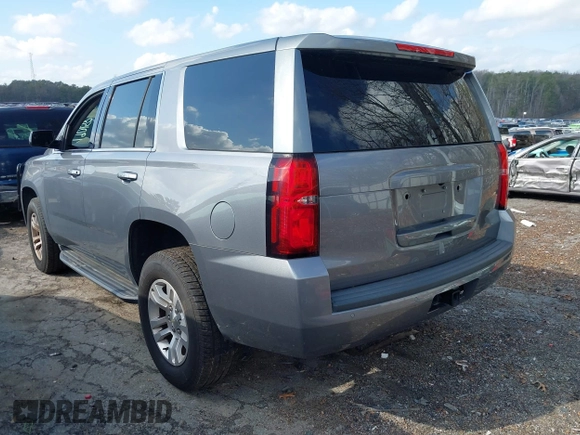 2019 Chevrolet Tahoe Commercial z VIN 1GNSKFKC0KR142979, wystawiony jako IAAI lot #41532380 z przebiegiem 143 423 mil mil oraz . Historia ofert i sprzedaży dostępna na DreamBid. Obrazek 3.