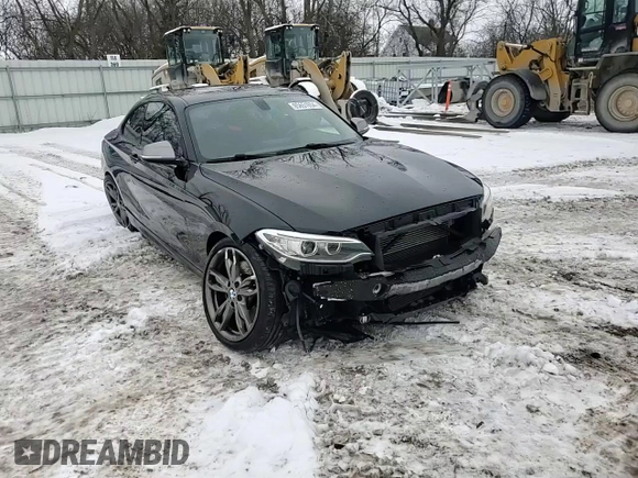 2015 BMW 2 Series M235i xDrive with VIN WBA1J9C59FVX99105, listed as a Copart auction lot 85651654 with 108,725 mi miles and Non Repairable. Bid and sale history available at carsss.com. Image 14.