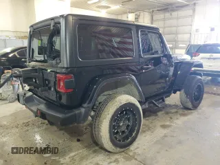 2021 Jeep Wrangler Rubicon with VIN 1C4HJXCG5MW730751, listed as a Copart auction lot 53132894 with 13,552 mi miles and Salvage title. Bid and sale history available at DreamBid. Image 3.