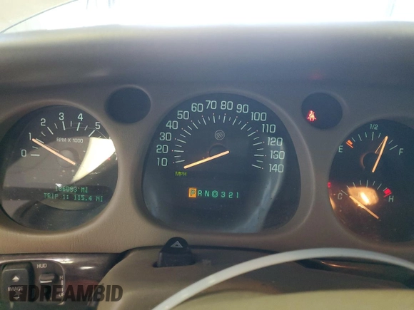 2003 Buick LeSabre Limited with VIN 1G4HR54KX3U229361, listed as a Copart auction lot 53516505 with 186,083 mi miles and Salvage Title. Bid and sale history available at carsss.com. Image 9.