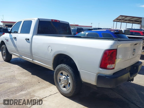 2012 Ram 2500 ST with VIN 3C6TD5HT7CG189198, listed as a IAAI auction lot 41648841 with 1 mi miles. Bid and sale history available at carsss.com. Image 3.
