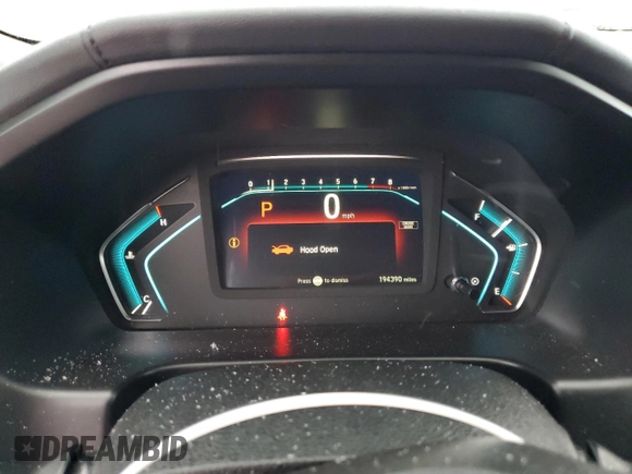 2018 Honda Odyssey LX with VIN 5FNRL6H28JB013928, listed as a Copart auction lot 87695025 with 194,390 mi miles and Salvage Title. Bid and sale history available at carsss.com. Image 9.
