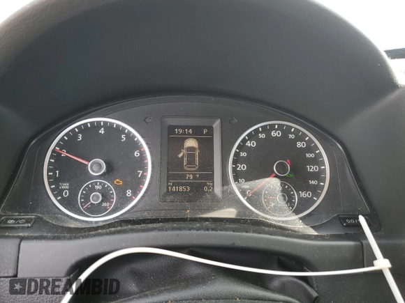 2013 Volkswagen Tiguan SE with VIN WVGAV3AXXDW618413, listed as a Copart auction lot 53953905 with 141,853 mi miles and Clean title. Bid and sale history available at DreamBid. Image 9.