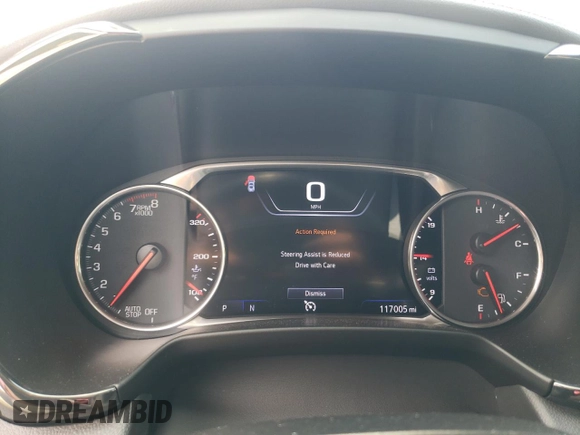 2019 Chevrolet Blazer RS with VIN 3GNKBJRS7KS640321, listed as a Copart auction lot 56576665 with 117,005 mi miles and Salvage title. Bid and sale history available at DreamBid. Image 9.