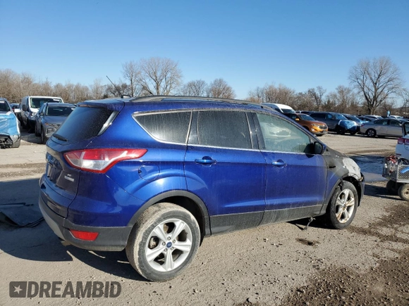 2016 Ford Escape SE with VIN 1FMCU0GX7GUC62455, listed as a Copart auction lot 49308045 with 0 mi miles and Salvage Title. Bid and sale history available at carsss.com. Image 3.