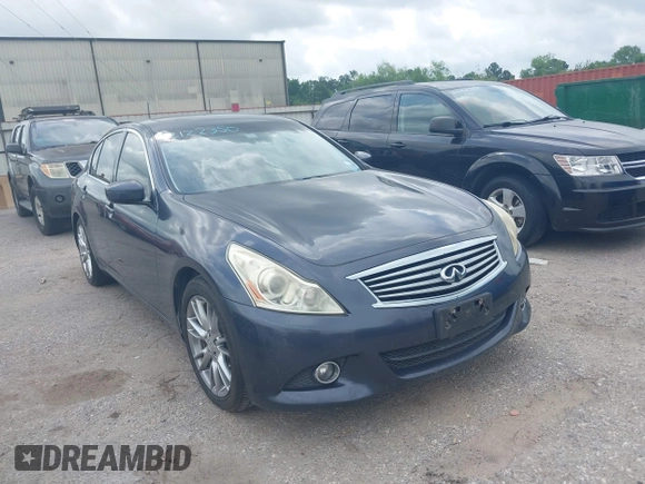 2013 Infiniti G37 Journey with VIN JN1CV6AP4DM719850, listed as a IAAI auction lot 42122350 with 249,642 mi miles and . Bid and sale history available at DreamBid. Image 1.