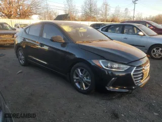 2018 Hyundai Elantra Value Edition with VIN KMHD84LF1JU478418, listed as a Copart auction lot 80334804 with 51,755 mi miles and Salvage Title. Bid and sale history available at carsss.com. Image 4.
