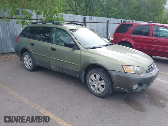 2005 Subaru Legacy Outback with VIN 4S4BP61C257304280, listed as a IAAI auction lot 42227122 with 260,268 mi miles and . Bid and sale history available at DreamBid. Image 1.