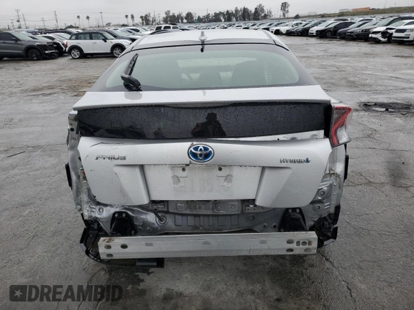 2016 Toyota Prius Two with VIN JTDKBRFU1G3011017, listed as a Copart auction lot 47075295 with 186,979 mi miles and Salvage Title. Bid and sale history available at carsss.com. Image 6.