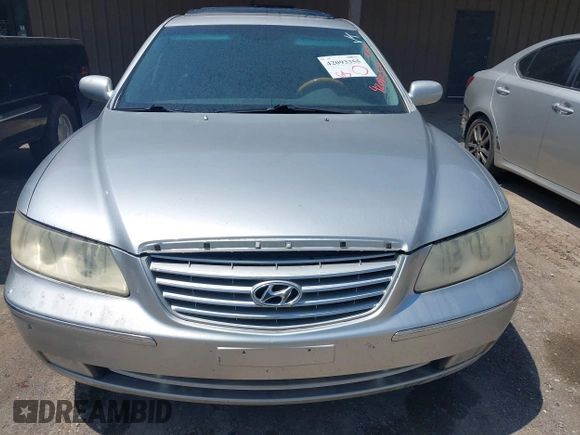 2006 Hyundai Azera SE with VIN KMHFC46F26A047498, listed as a IAAI auction lot 42093355 with 175,168 mi miles and . Bid and sale history available at DreamBid. Image 6.