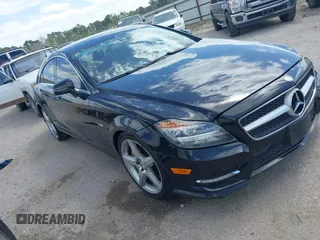 2012 Mercedes-Benz CLS-Class CLS 550 with VIN WDDLJ7DB1CA057536, listed as a IAAI auction lot 41832067 with 167,701 mi miles. Bid and sale history available at carsss.com. Image 1.