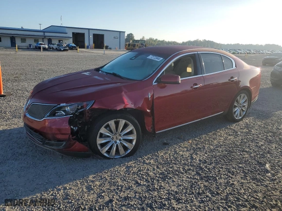 2016 Lincoln MKS EcoBoost with VIN 1LNHL9FT2GG600886, listed as a Copart auction lot 77272344 with 69,301 mi miles and Salvage Title. Bid and sale history available at carsss.com. Image 1.
