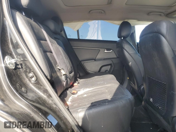 2013 Kia Sportage SX with VIN KNDPCCA66D7446001, listed as a Copart auction lot 50792695 with 95,182 mi miles and Salvage Title. Bid and sale history available at carsss.com. Image 12.