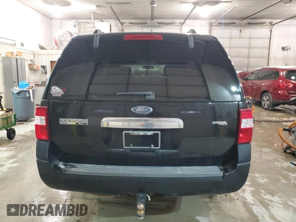 2008 Ford Expedition Max Limited with VIN 1FMFK19577LA08738, listed as a Copart auction lot 58176585 with Not provided miles and Non repairable. Bid and sale history available at DreamBid. Image 6.
