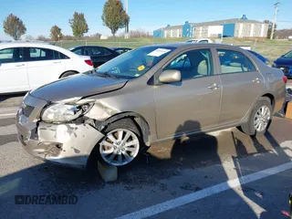 2009 Toyota Corolla with VIN 1NXBU40E59Z164488, listed as a IAAI auction lot 40907058 with 180,161 mi miles. Bid and sale history available at carsss.com. Image 19.