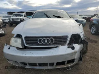 2001 Audi A6 with VIN WAUED54B11N150848, listed as a Copart auction lot 86072804 with 0 mi miles and Salvage Title. Bid and sale history available at carsss.com. Image 5.