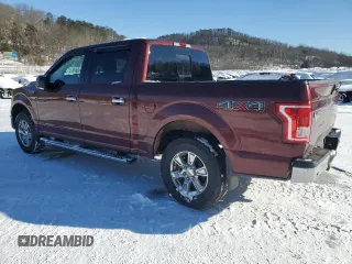 2015 Ford F-150 XLT with VIN 1FTEW1E89FFC91256, listed as a Copart auction lot 87747575 with 88,349 mi miles and Salvage Title. Bid and sale history available at carsss.com. Image 2.