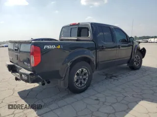 2017 Nissan Frontier Pro-4X with VIN 1N6DD0EV4HN754380, listed as a Copart auction lot 58810955 with 95,325 mi miles and Salvage title. Bid and sale history available at DreamBid. Image 3.