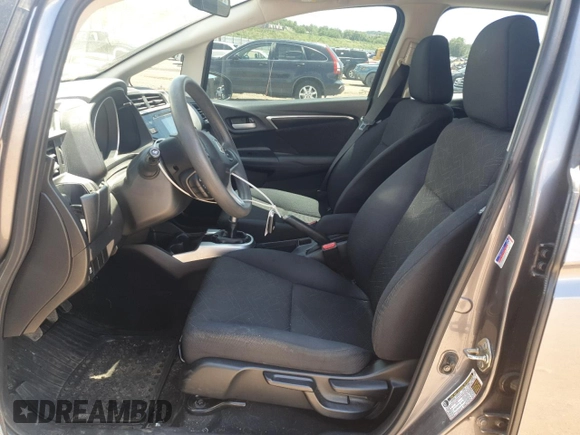 2017 Honda Fit EX with VIN 3HGGK5G72HM703246, listed as a Copart auction lot 59188525 with 75,207 mi miles and Salvage title. Bid and sale history available at DreamBid. Image 7.
