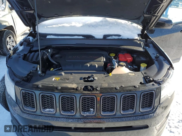 2020 Jeep Compass High Altitude z VIN 3C4NJDCB1LT119268, wystawiony jako Copart lot #45556775 z przebiegiem 56 628 mil mil oraz Nie do naprawy • Non repairable. Historia ofert i sprzedaży dostępna na DreamBid. Obrazek 14.