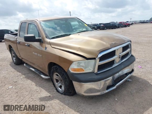 2012 Ram 1500 ST with VIN 1C6RD6FK9CS112027, listed as a IAAI auction lot 42128713 with 161,516 mi miles and . Bid and sale history available at DreamBid. Image 1.