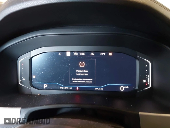 2021 Volkswagen Atlas SEL Premium with VIN 1V2TE2CA8MC207933, listed as a IAAI auction lot 41823640 with 64,425 mi miles and . Bid and sale history available at DreamBid. Image 7.