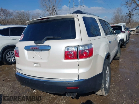 2012 GMC Acadia SLE with VIN 1GKKRPED0CJ151734, listed as a IAAI auction lot 41675616 with 160,872 mi miles. Bid and sale history available at carsss.com. Image 4.