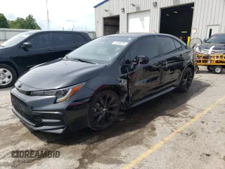 2021 Toyota Corolla SE with VIN 5YFS4MCE2MP096320, listed as a Copart auction lot 56486294 with 32,683 mi miles and Salvage Title. Bid and sale history available at carsss.com. Image 1.