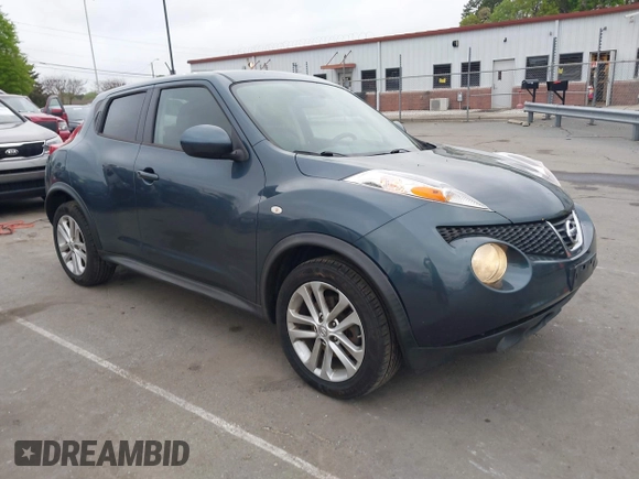 2014 Nissan Juke SL with VIN JN8AF5MV3ET484794, listed as a IAAI auction lot 41947781 with 1 mi miles. Bid and sale history available at carsss.com. Image 1.
