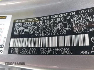 2019 Toyota C-HR XLE with VIN JTNKHMBX3K1016723, listed as a IAAI auction lot 42040571 with 158,804 mi miles. Bid and sale history available at carsss.com. Image 9.