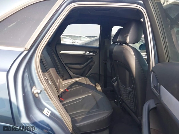 2016 Audi Q3 Premium Plus with VIN WA1BFCFS8GR010311, listed as a IAAI auction lot 41927789 with 91,400 mi miles. Bid and sale history available at carsss.com. Image 8.