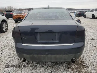2004 Audi A4 3.0L with VIN WAULT68E14A111919, listed as a Copart auction lot 84491314 with 189,720 mi miles and Salvage Title. Bid and sale history available at carsss.com. Image 6.