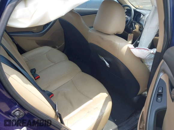 2013 Hyundai Elantra Limited z VIN 5NPDH4AE9DH205899, wystawiony jako IAAI lot #42476924 z przebiegiem 139 475 mil mil oraz . Historia ofert i sprzedaży dostępna na DreamBid. Obrazek 8.