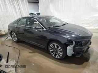2018 Lincoln MKZ Reserve with VIN 3LN6L5FC1JR627786, listed as a Copart auction lot 65188514 with 76,808 mi miles and Salvage Title. Bid and sale history available at DreamBid. Image 4.