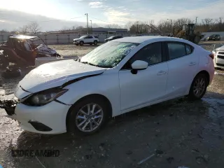 2016 Mazda 3 i Sport with VIN JM1BM1U77G1313626, listed as a Copart auction lot 44438735 with 106,973 mi miles and Salvage Title. Bid and sale history available at carsss.com. Image 1.