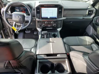 2023 Ford F-150 XL with VIN 1FTFW1ED7PFA16391, listed as a Copart auction lot 50310555 with 26,973 mi miles and Salvage Title. Bid and sale history available at carsss.com. Image 8.