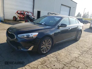 2014 Kia Cadenza Premium with VIN KNALN4D79E5144893, listed as a Copart auction lot 42008235 with 153,009 mi miles and Clean Title. Bid and sale history available at carsss.com. Image 1.